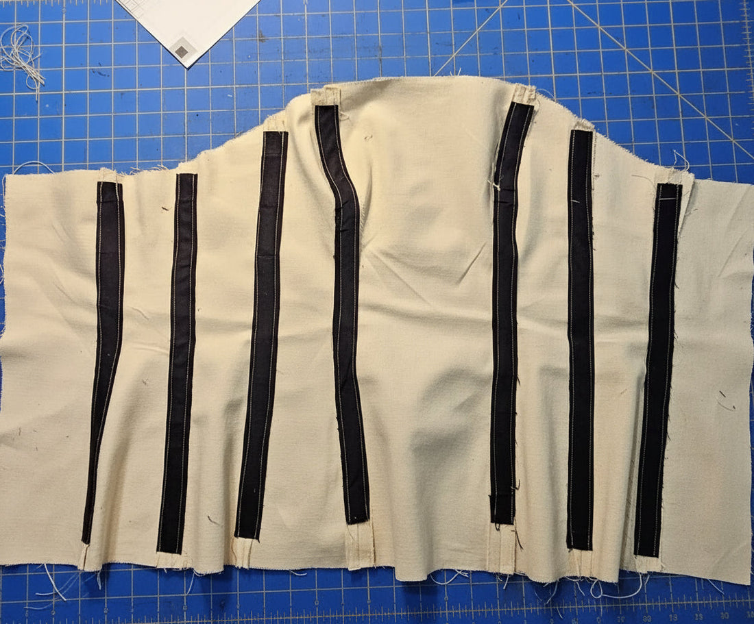 Black Tie Masquerade Dress: The Corset Chronicles Begin Pt2