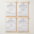 Sewing Pattern Storage Sheet