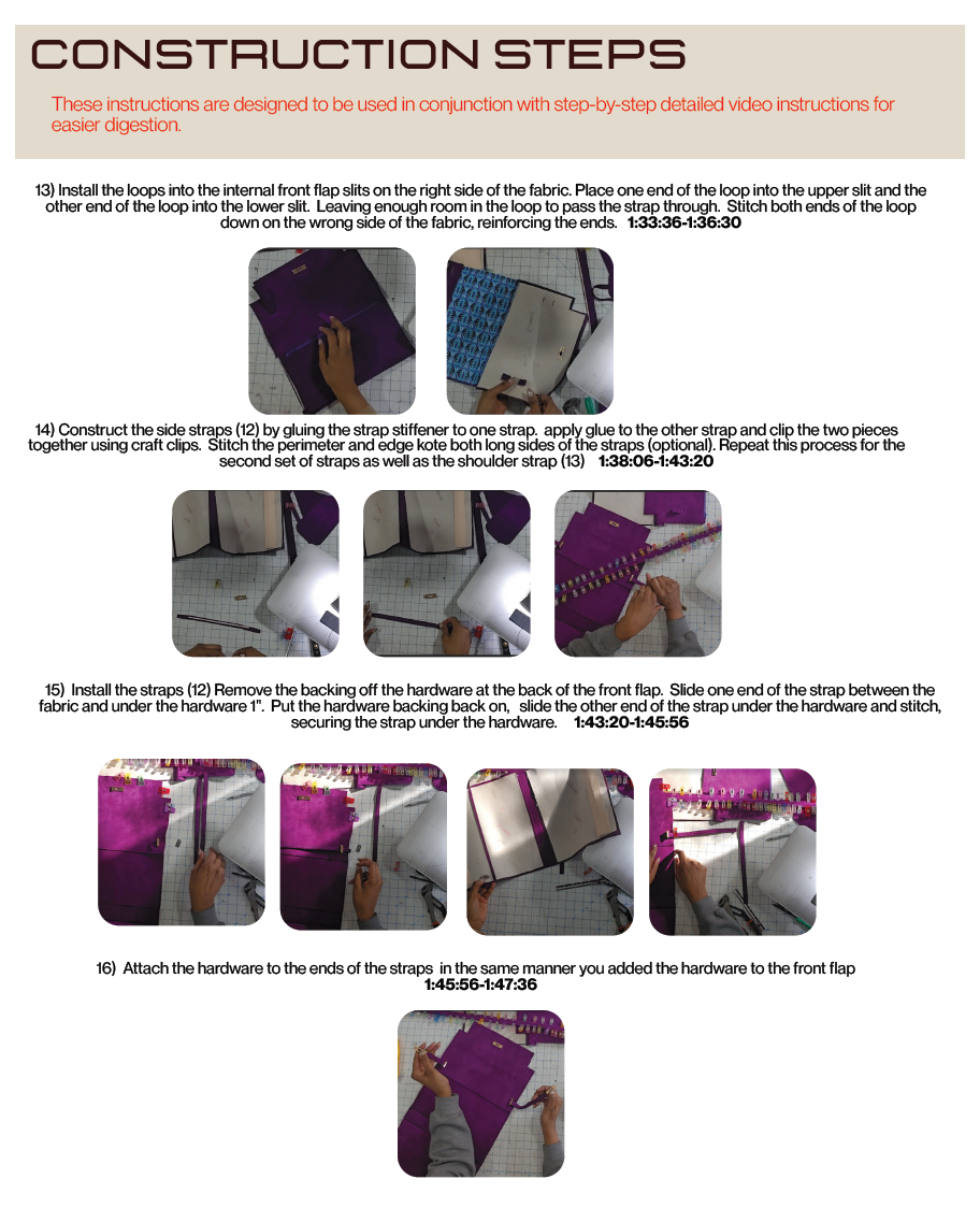 Salerno Bag Pattern