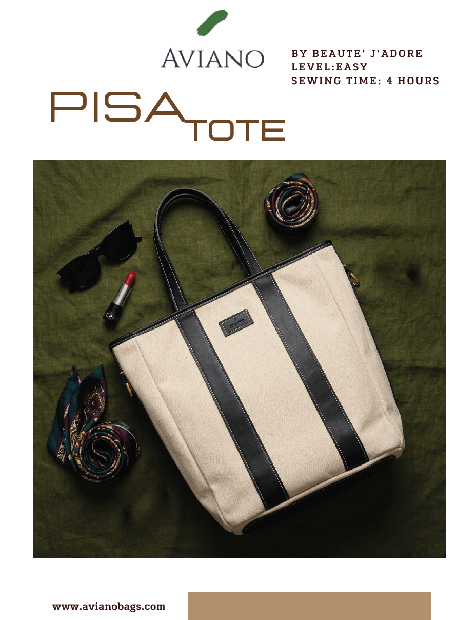 Pisa Tote Pattern