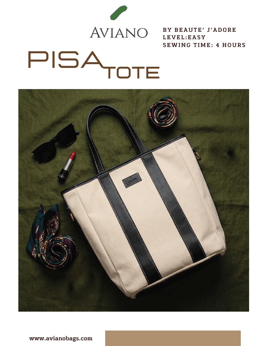 Pisa Tote Pattern