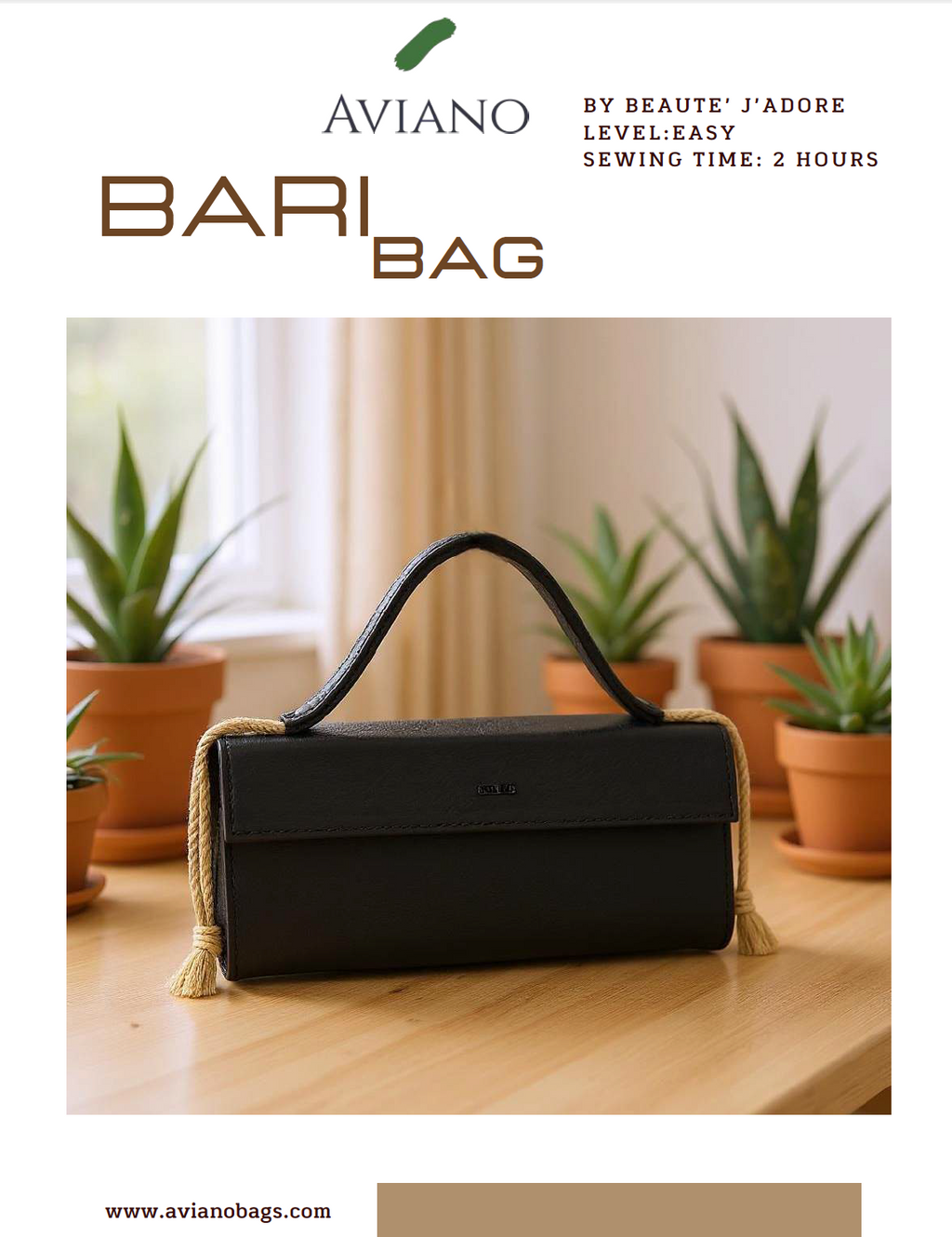 Bari Box Bag Pattern