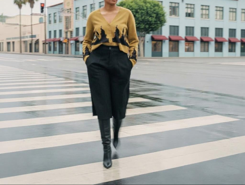 Taylor high-waist bermuda shorts