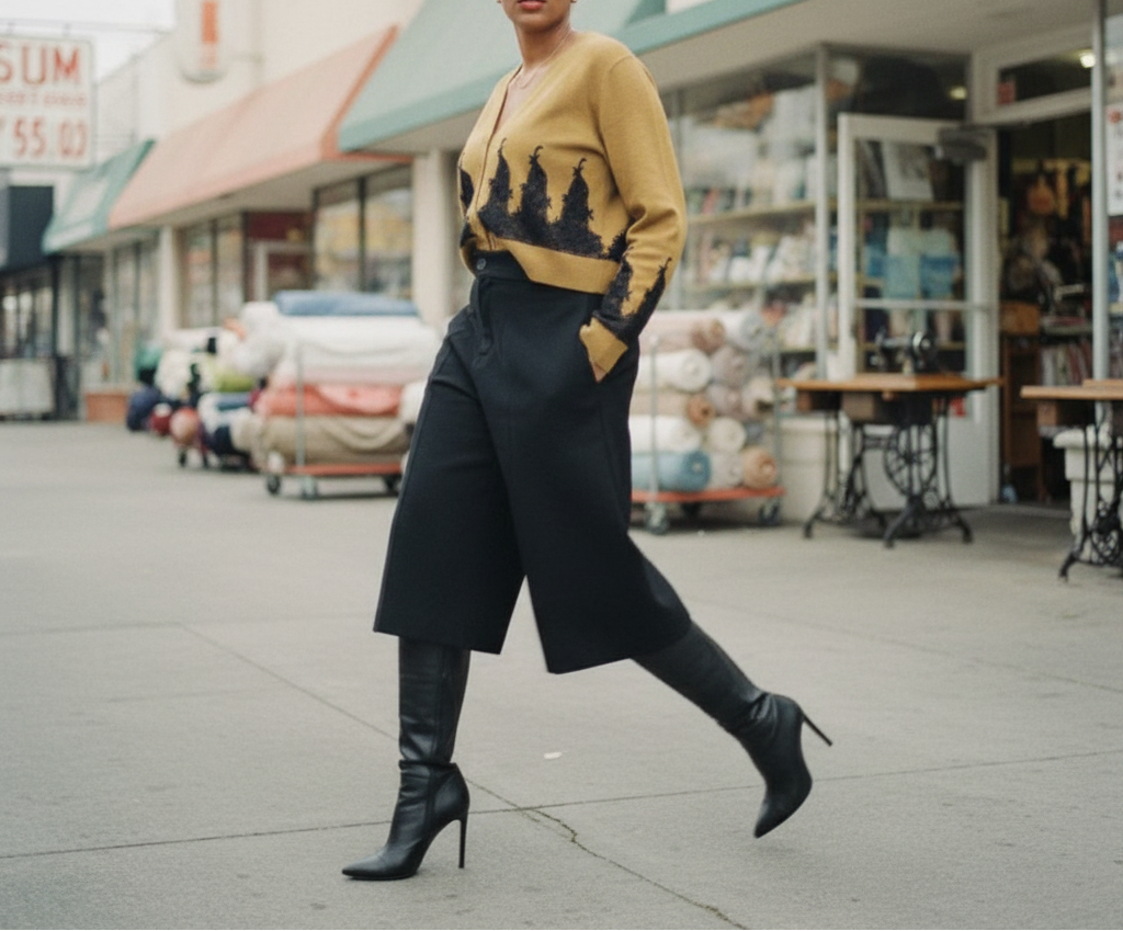 Taylor high-waist bermuda shorts