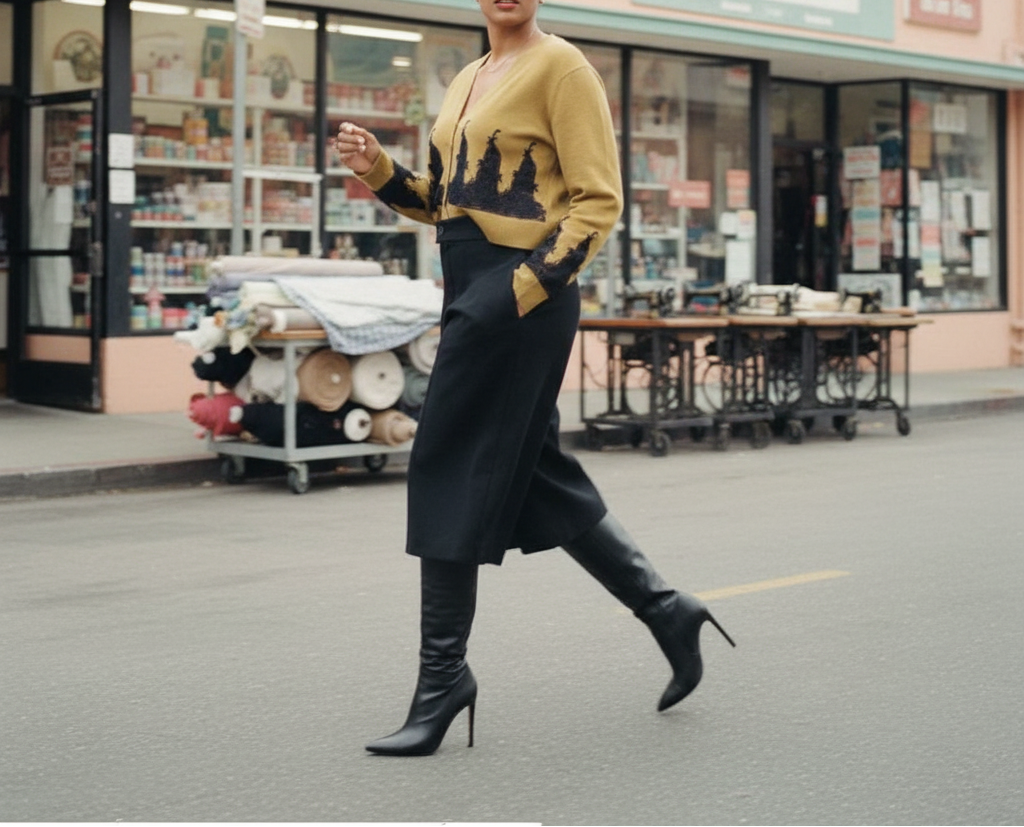 Taylor high-waist bermuda shorts