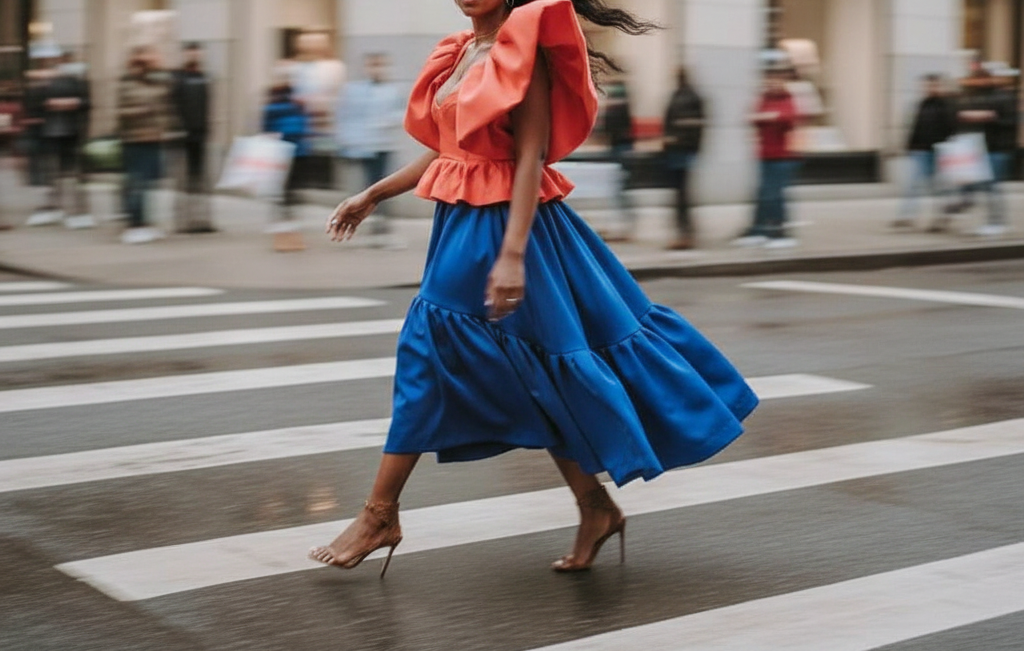 Exaggerated Sleeve Bustier