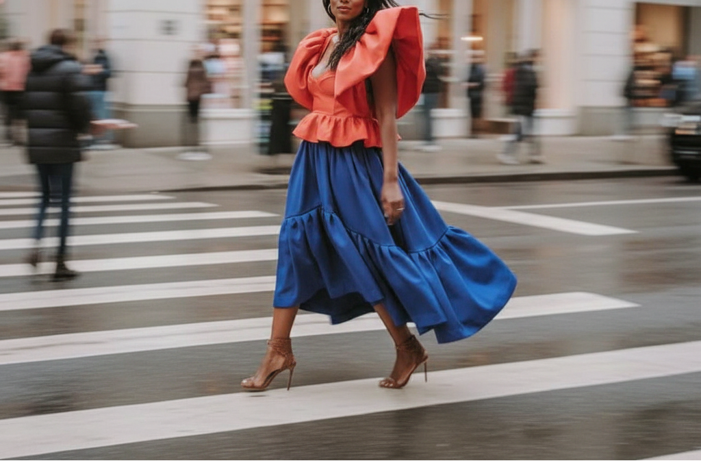 Exaggerated Sleeve Bustier